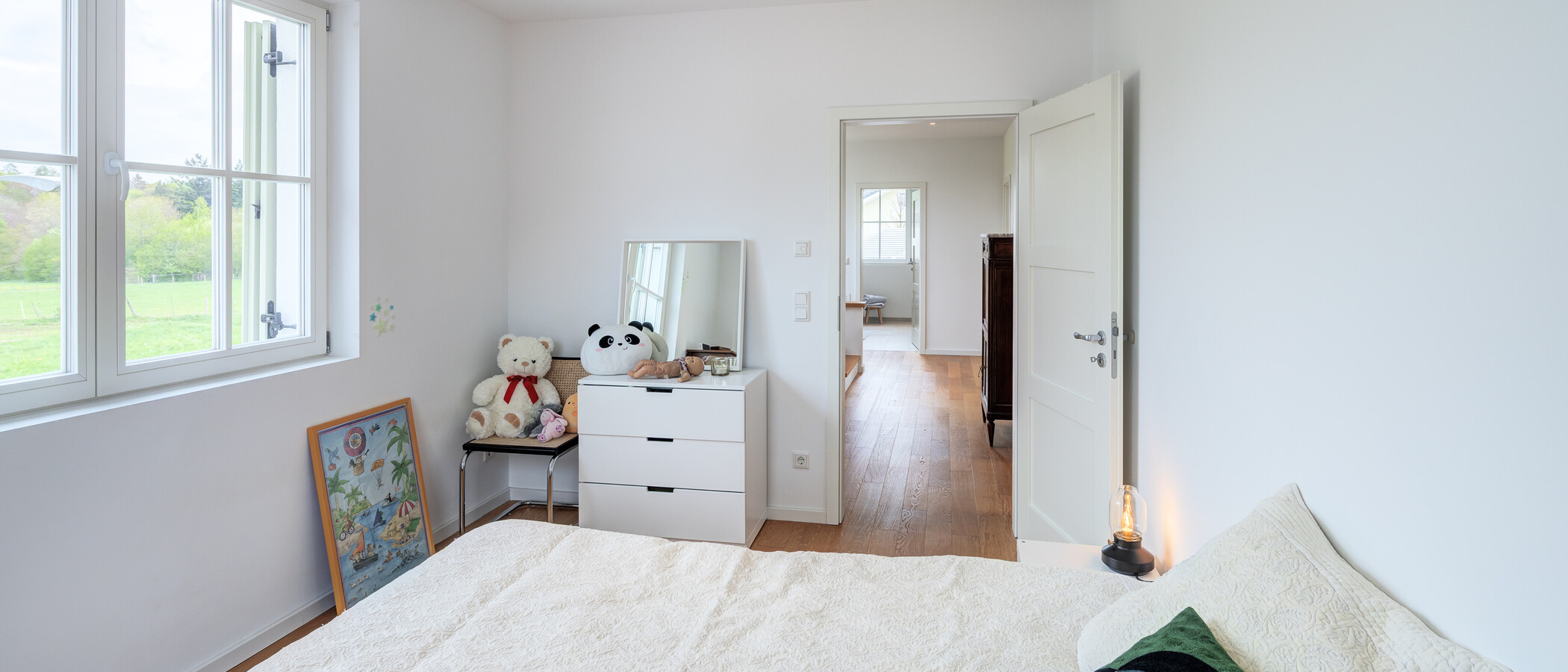 Vrijstaand huis Schäftlarn 02 2e slaapkamer 14427