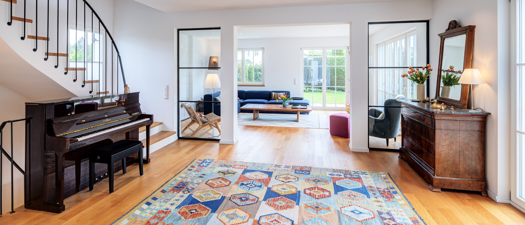 Vrijstaand huis Schäftlarn 02 Leefruimte 14427