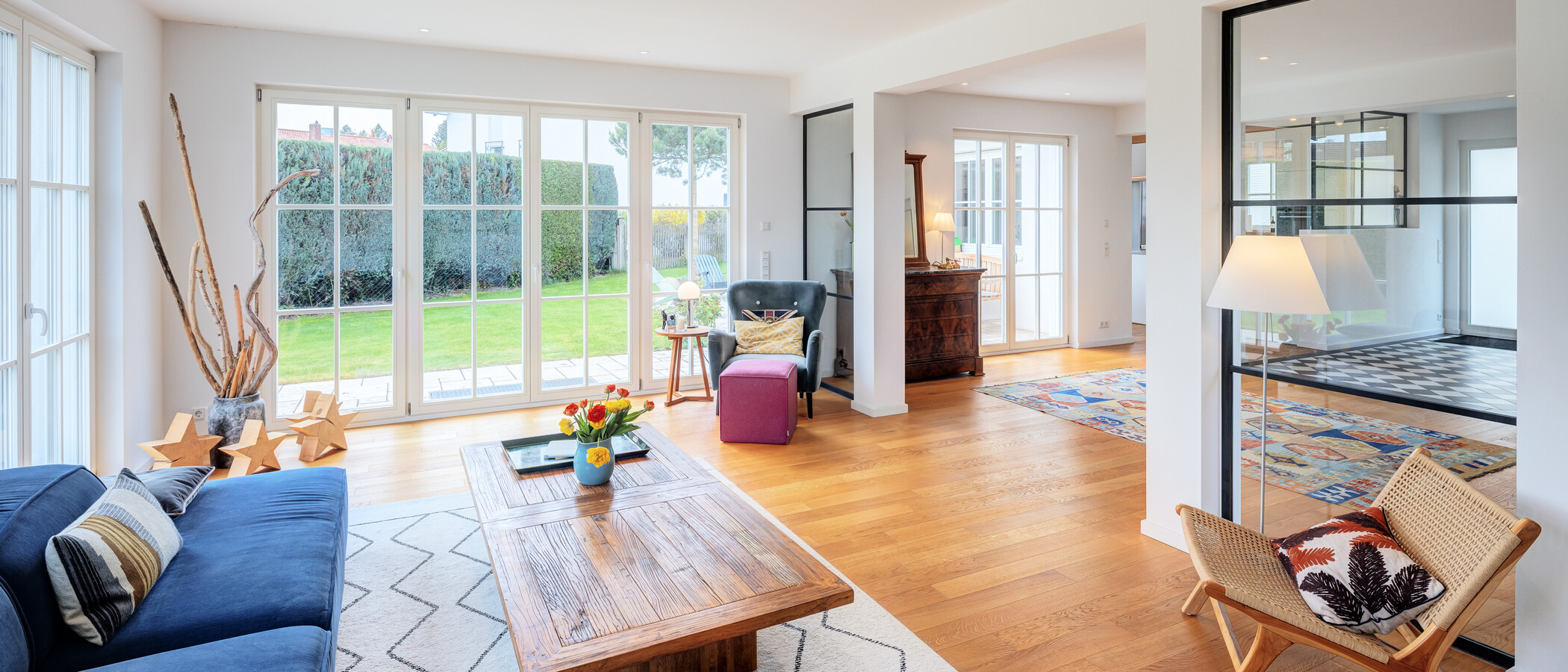 Vrijstaand huis Schäftlarn 05 Leefruimte 14427