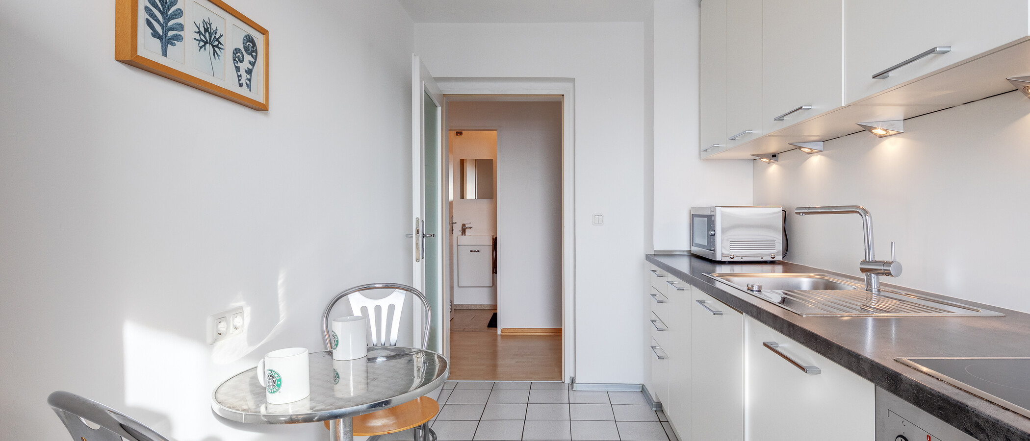 Ploché München Schwabing-Georgenschwaige 03 Kuchyně 1443