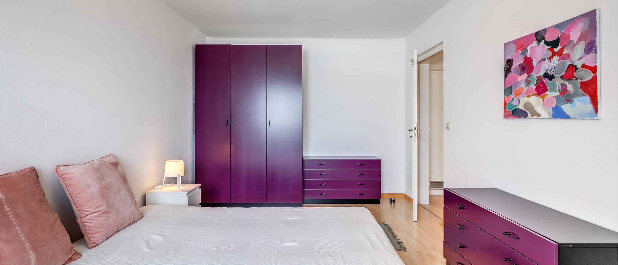 Ploché München Schwabing-Georgenschwaige 03 Ložnice 1443