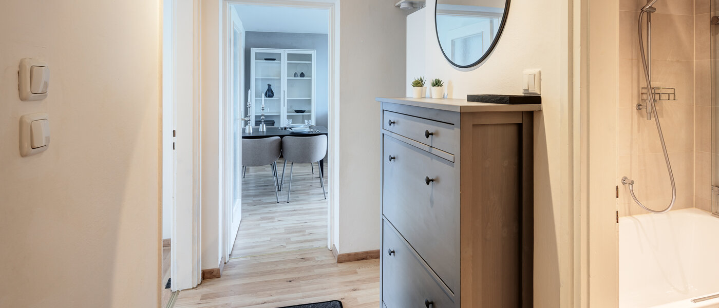 Düz München Freimann 02 Koridor/koridor geçidi 14434