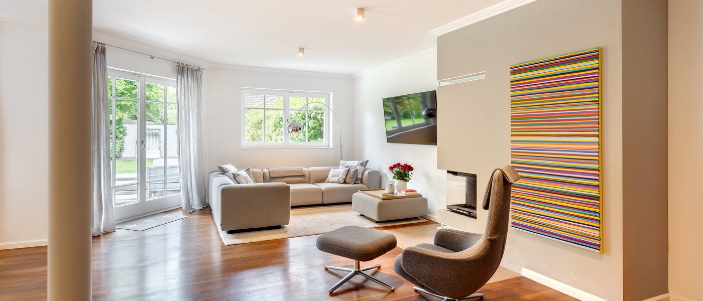 Dobbelthus Grünwald 01 Opholdsområde 14454