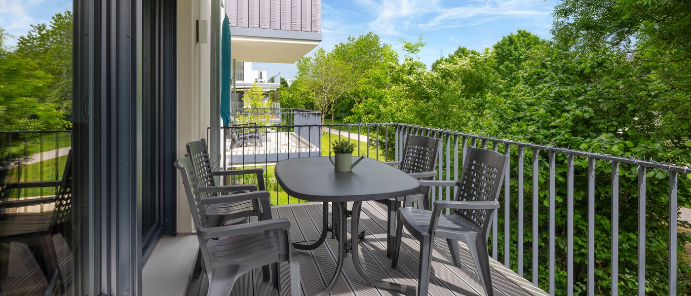 Плоский Taufkirchen 01 Балкон 14456