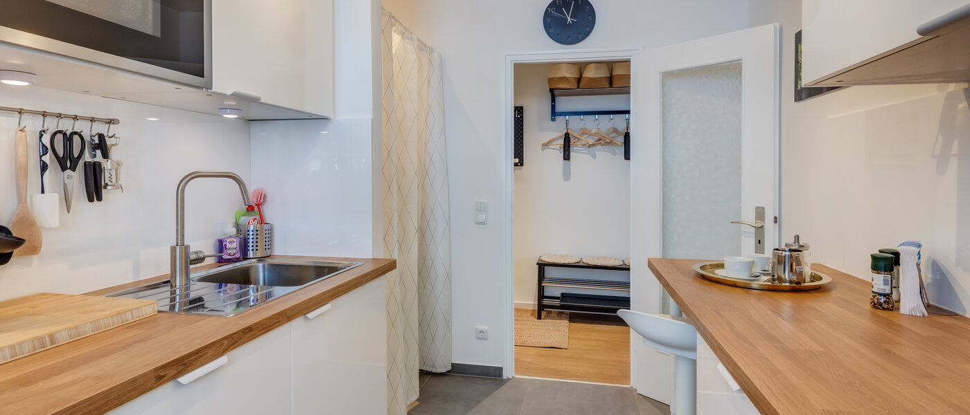 Плоский München Lehel 04 Кухня 14461