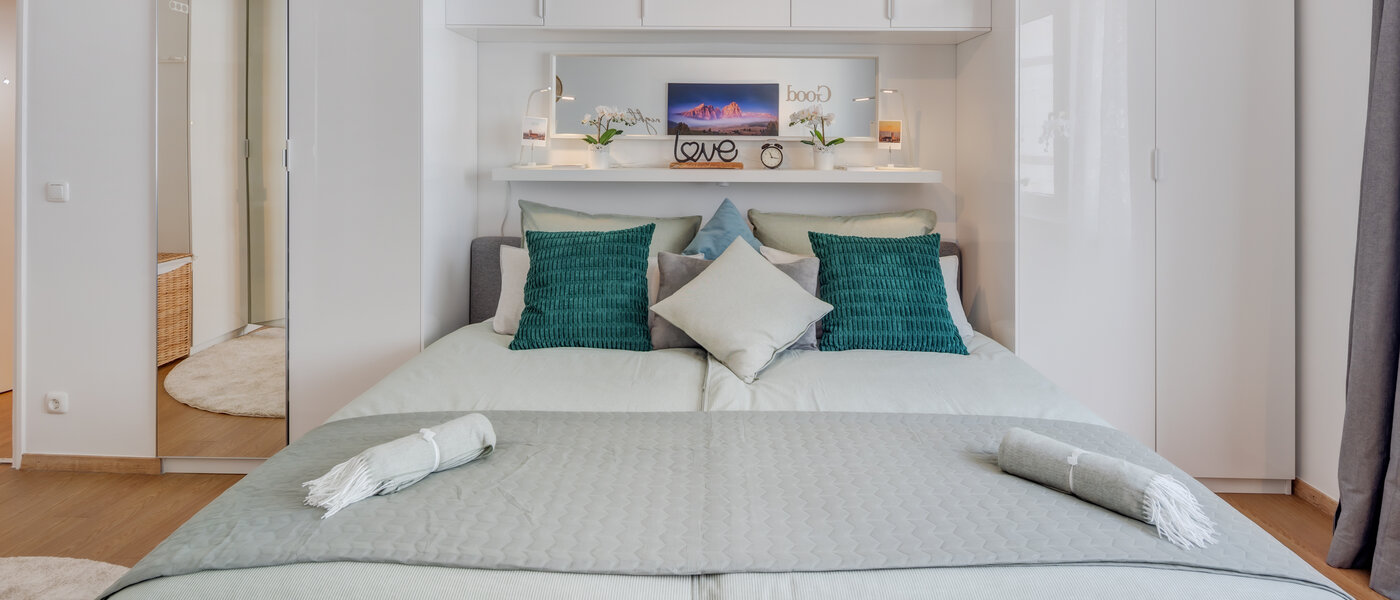 Плоский München Lehel 02 Спальня 14461