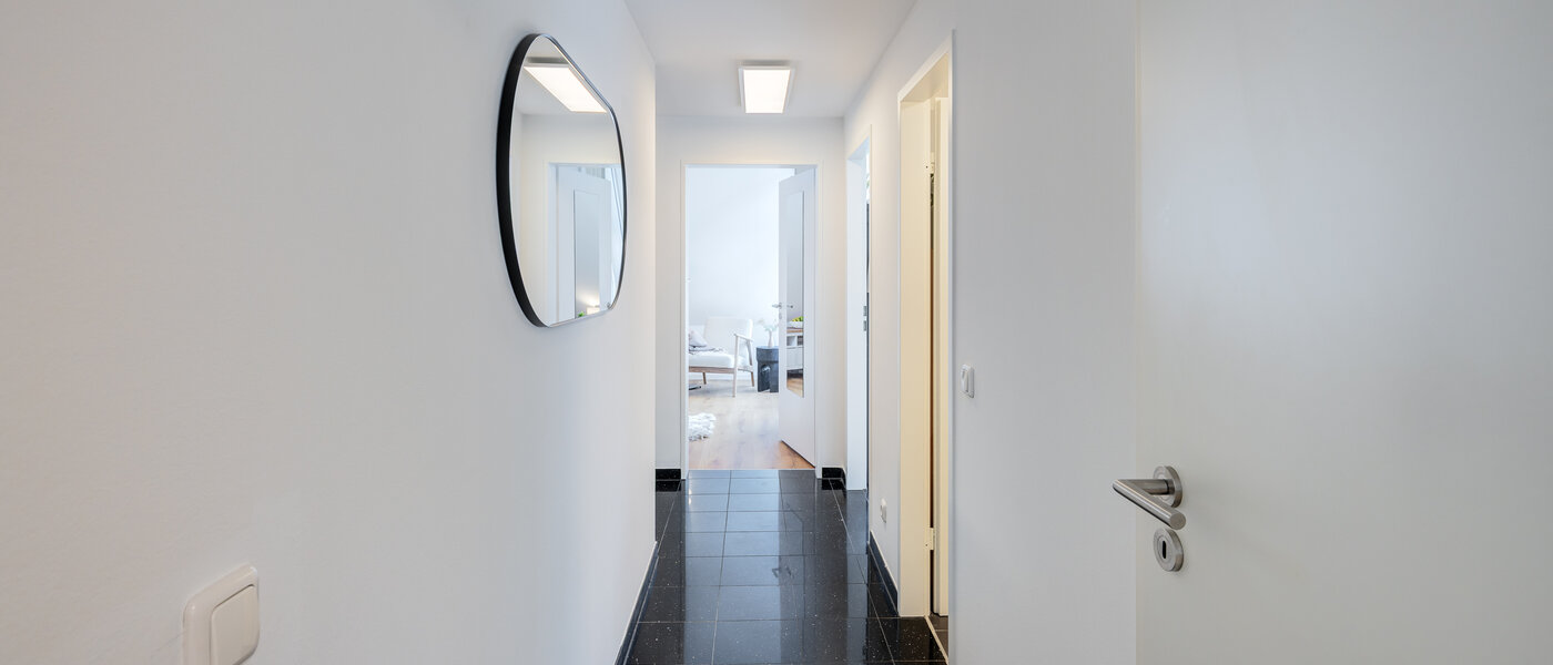 Mezonetový byt s galerií München Obersendling 01 Chodba/chodba 14471