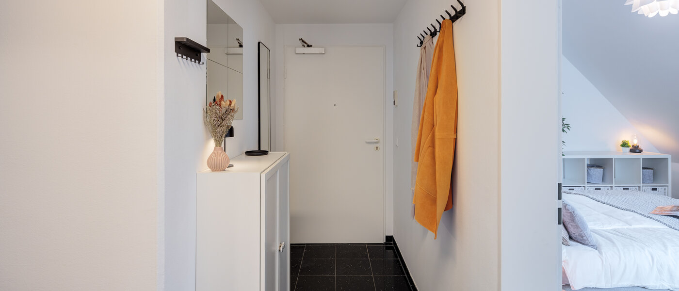 Mezonetový byt s galerií München Obersendling 03 Chodba/chodba 14471