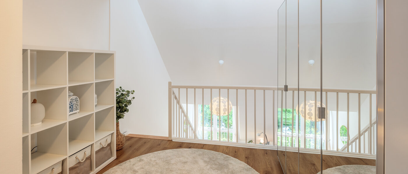 Mezonetový byt s galerií München Obersendling 05 2. prostor pro spaní 14471