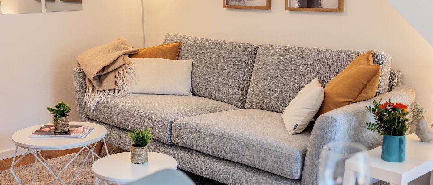 Mezonetový byt s galerií München Obersendling 06 Obývací prostor 14471