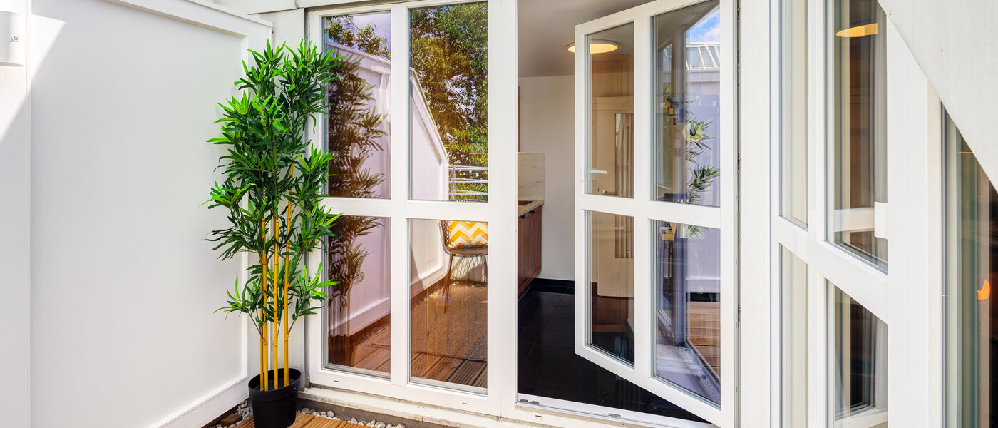 Mezonetový byt s galerií München Obersendling 03 Střešní terasa 14471