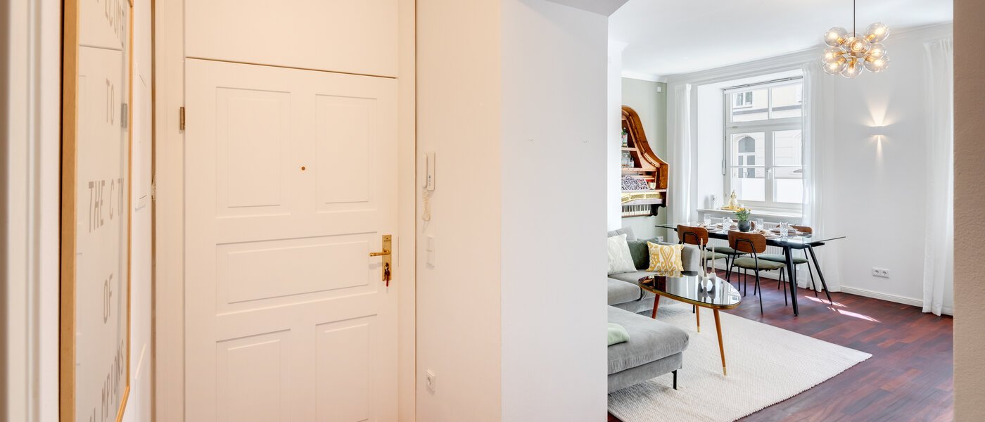 Ploché München Dreimühlenviertel 03 Chodba/chodba 14476