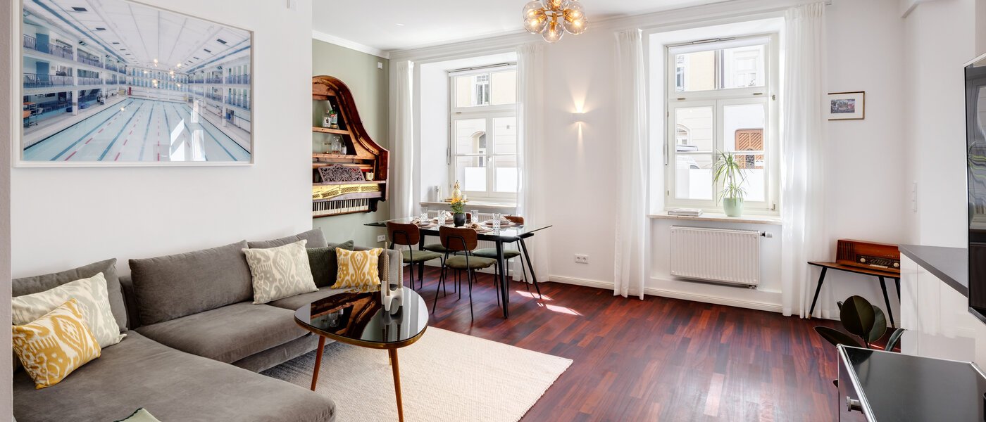 Ploché München Dreimühlenviertel 03 Obývací prostor 14476