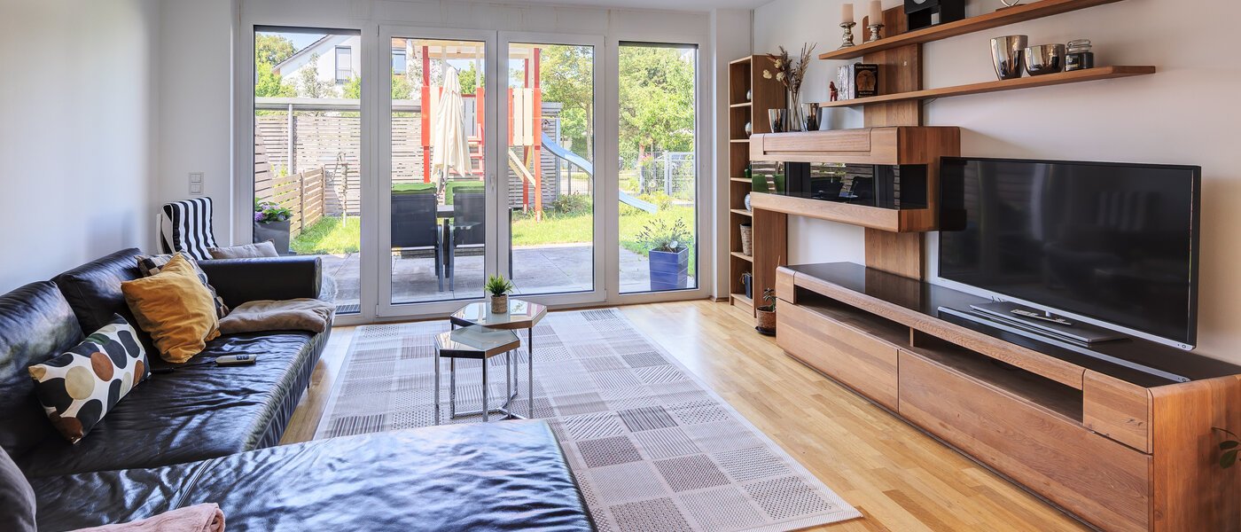 Rohový řadový dům Karlsfeld 03 Obývací prostor 14478