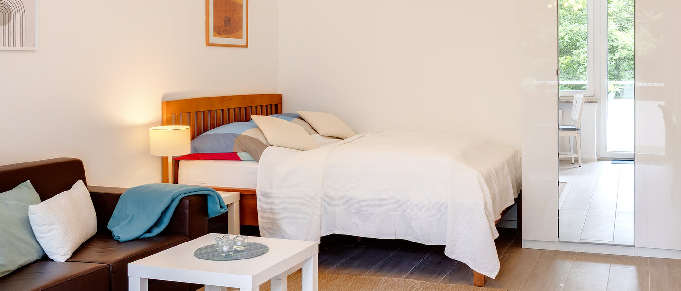 Płaski München Haidhausen 01 Część sypialna 14487