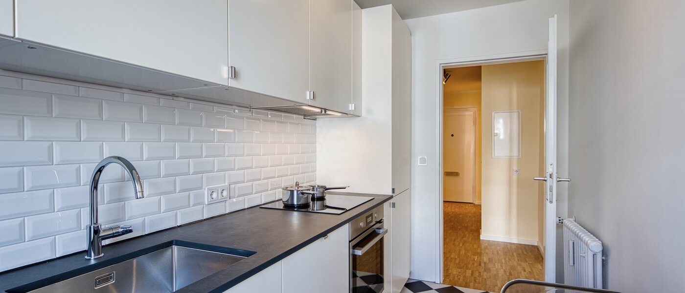 Flat München Schwabing 02 Kjøkken 14493