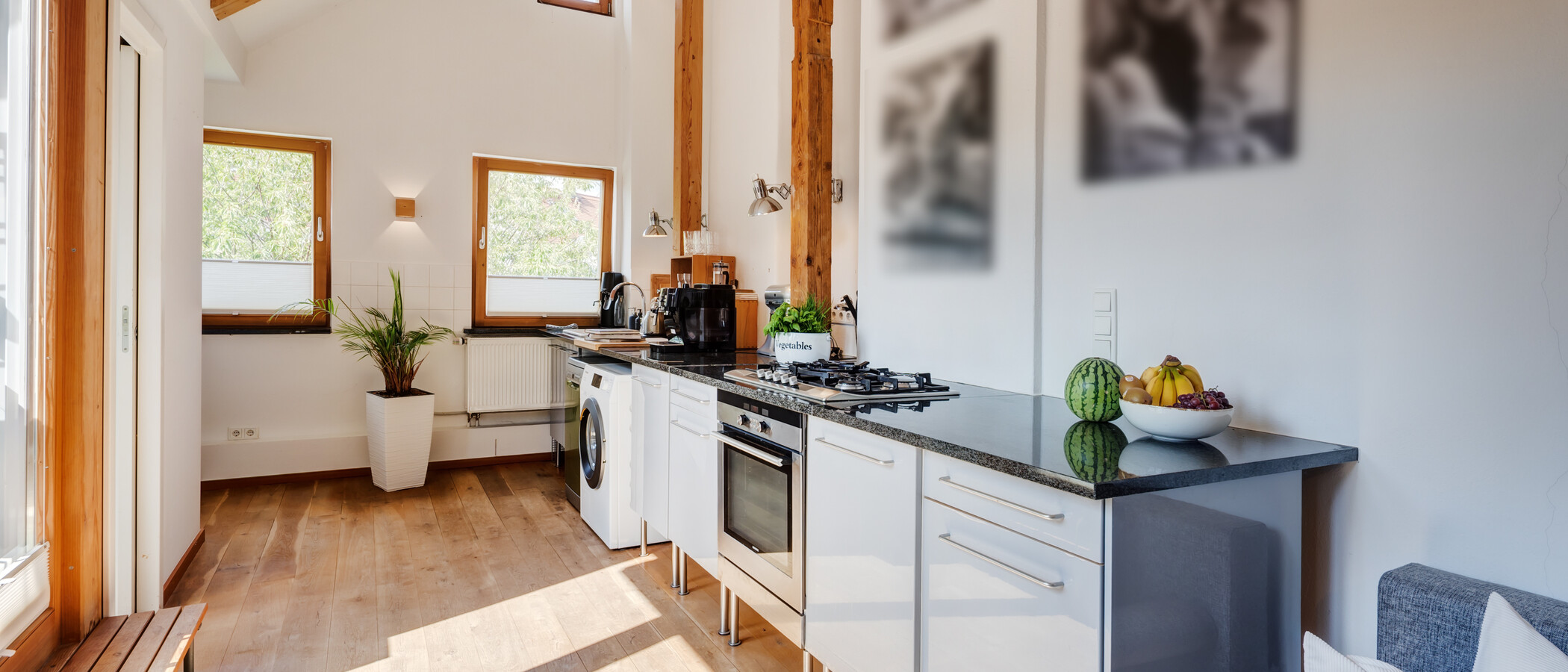 Podkrovní byt München Dreimühlenviertel 01 Kuchyně 14505