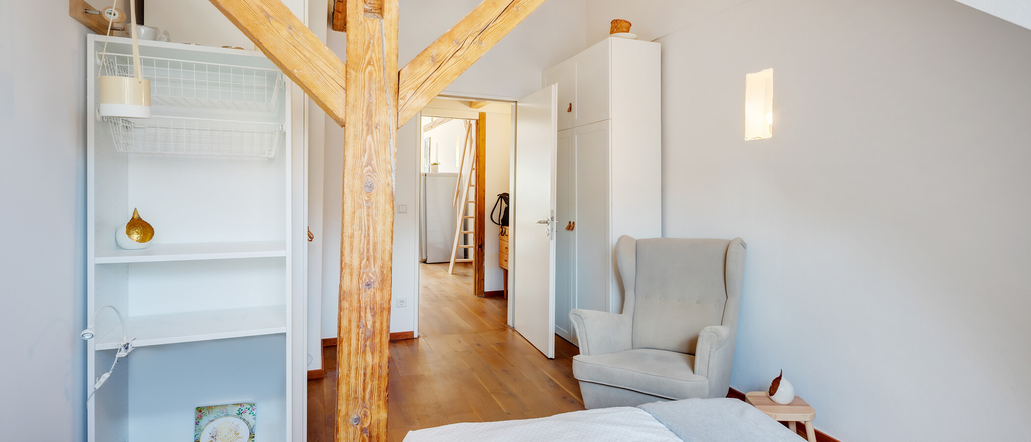 Podkrovní byt München Dreimühlenviertel 03 2. ložnice 14505