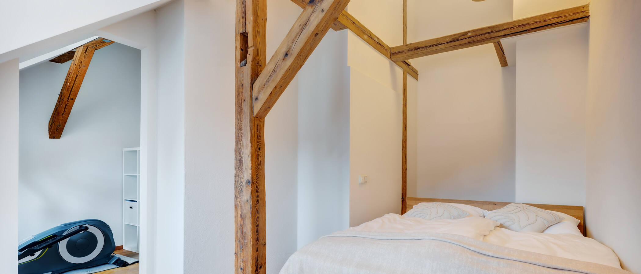 Podkrovní byt München Dreimühlenviertel 04 1. ložnice 14505