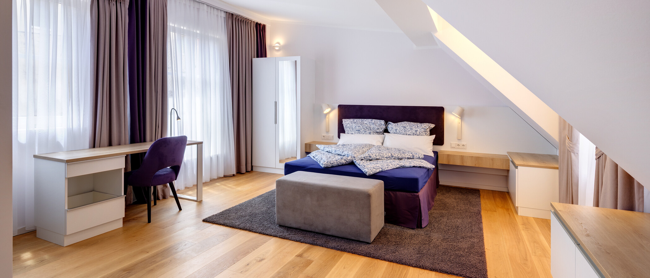 Městský dům München Schwanthalerhöhe 01 Ložnice 14507