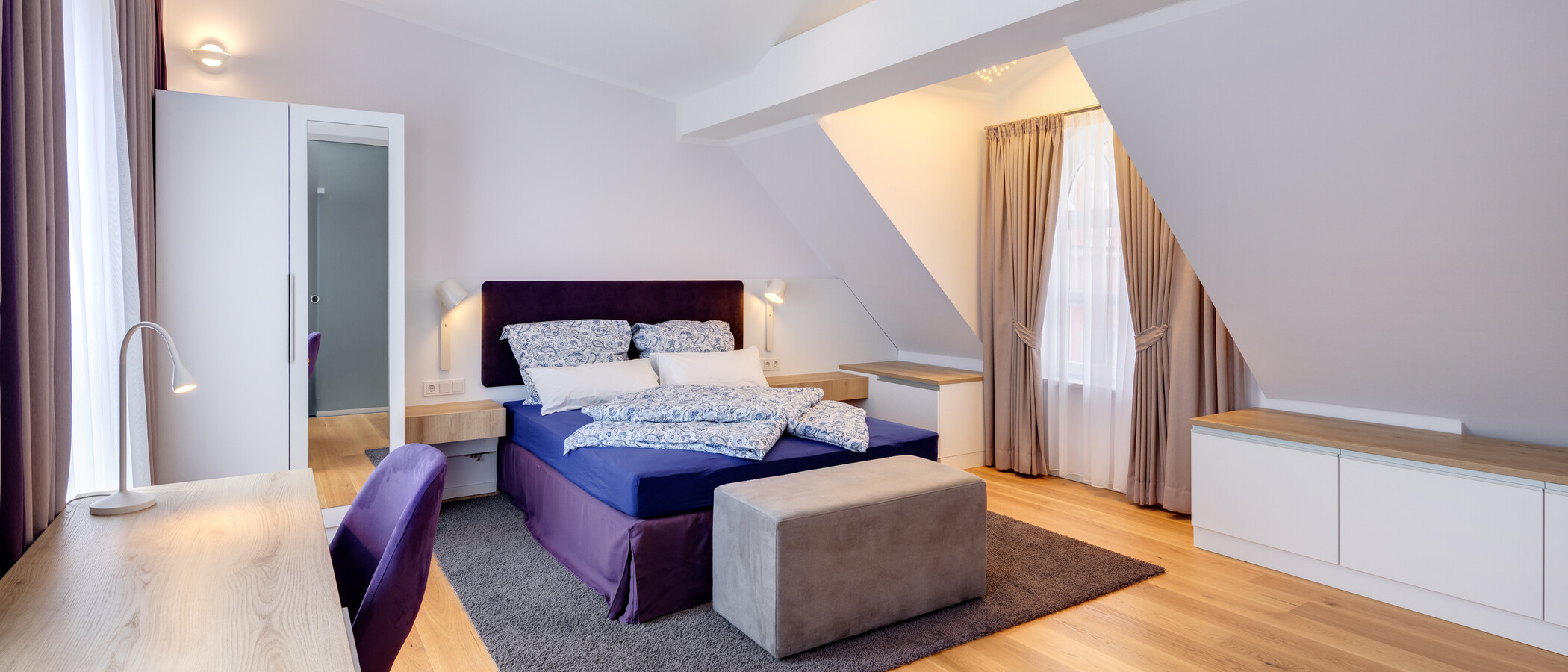 Městský dům München Schwanthalerhöhe 02 Ložnice 14507