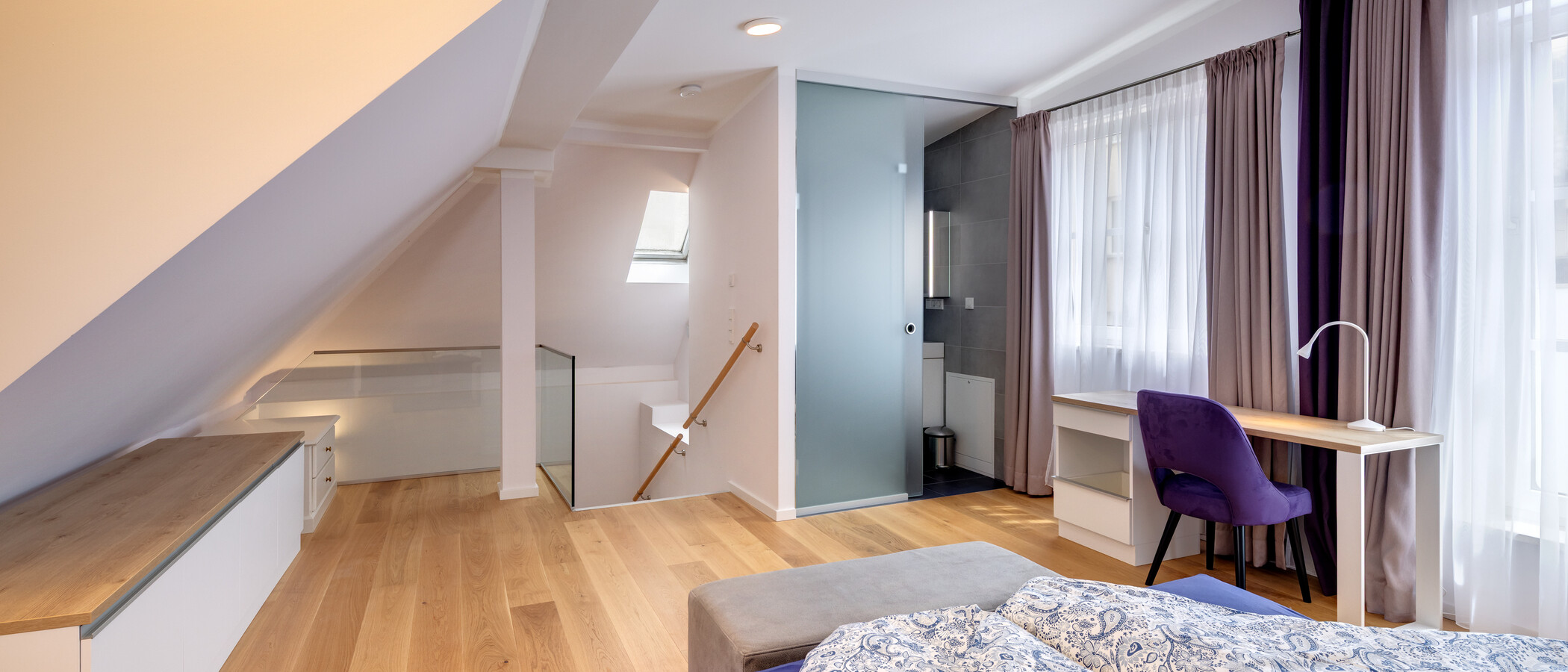 Městský dům München Schwanthalerhöhe 03 Ložnice 14507