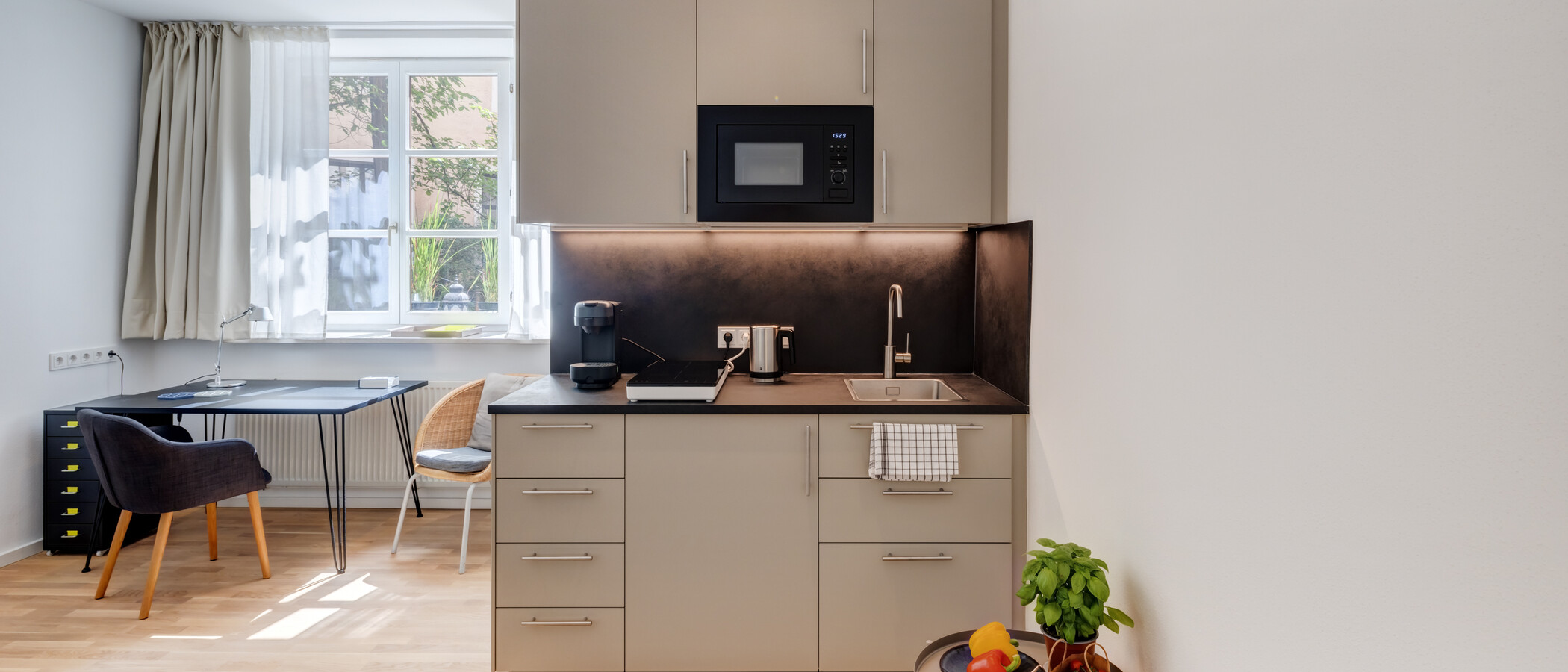 Düz München Haidhausen 02 Mutfak 14515