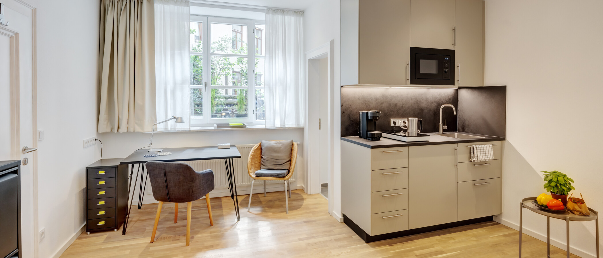 Düz München Haidhausen 01 Yaşam alanı 14515