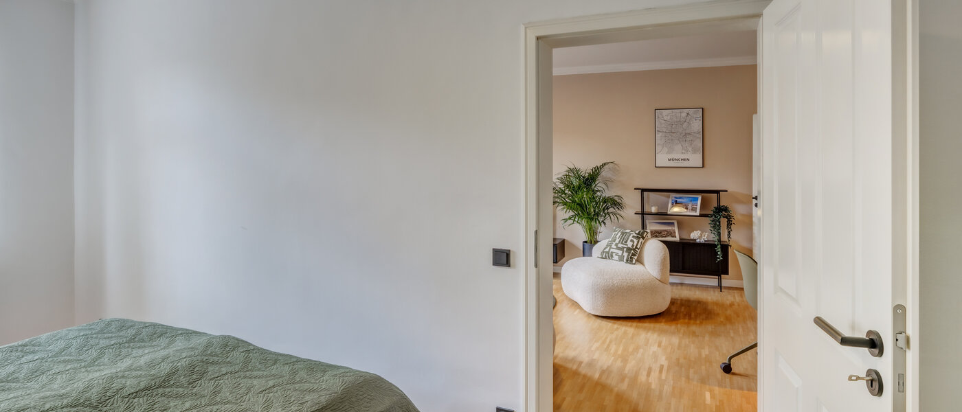 Ploché München Schwanthalerhöhe 03 Ložnice 14516