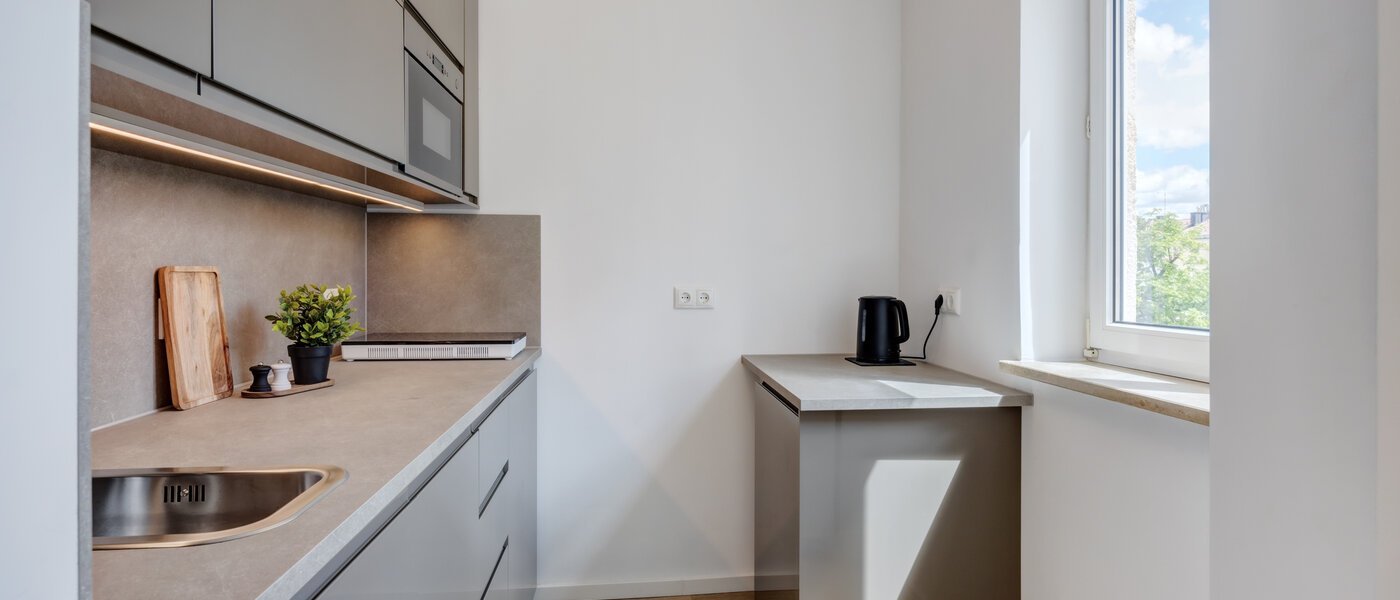 Flad München Maxvorstadt - Museumsviertel 01 Køkken 14520