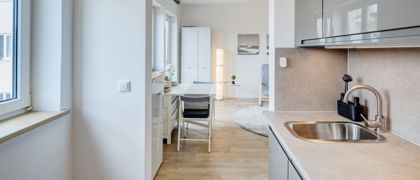 Flad München Maxvorstadt - Museumsviertel 02 Køkken 14520