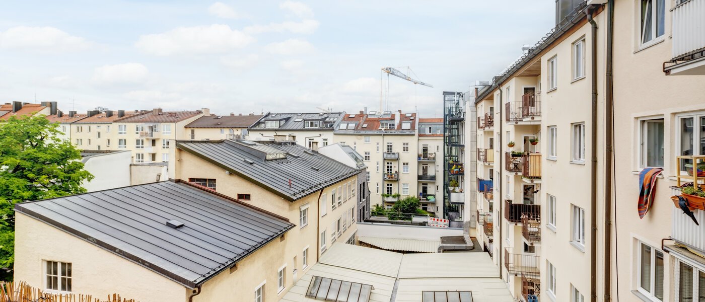 Flad München Maxvorstadt - Museumsviertel 01 Udsigt 14520