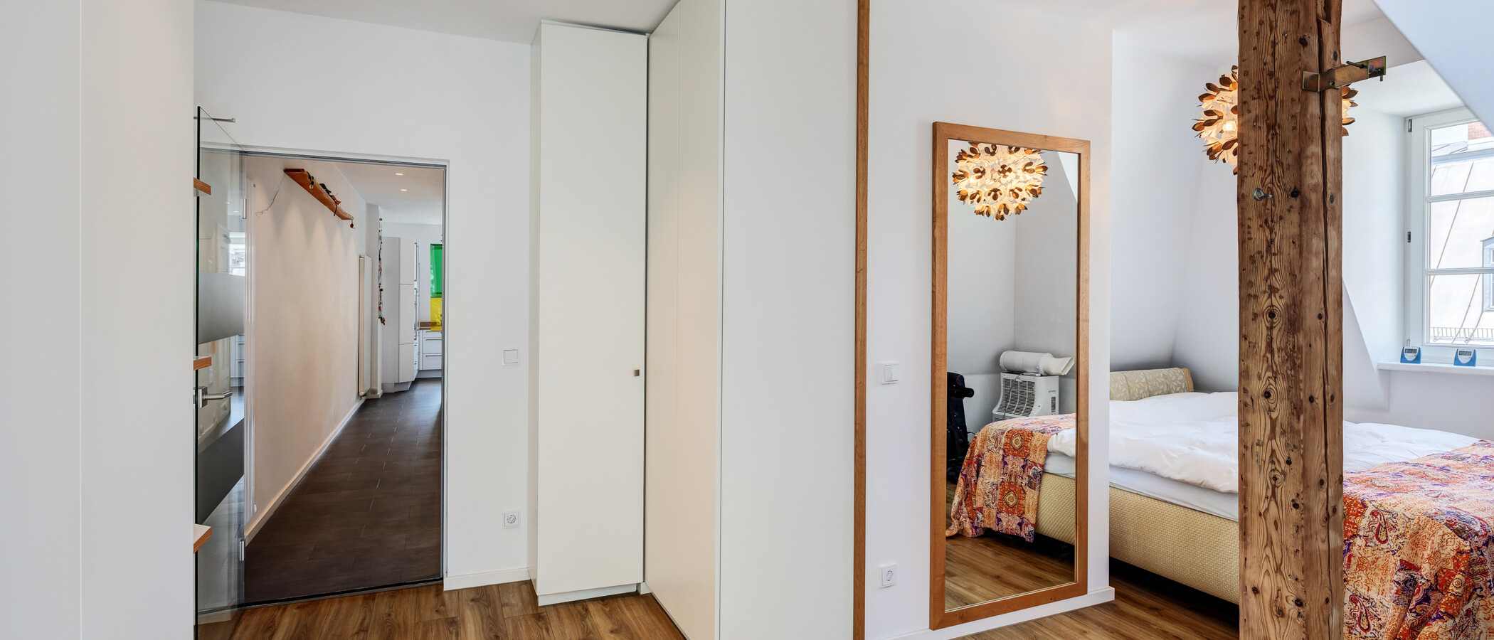 Ploché München Neuhausen 03 Ložnice 14523