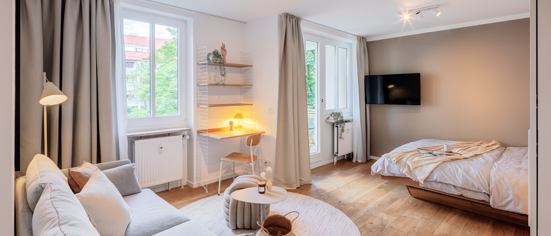 Plano München Thalkirchen 02 Área de estar 14526