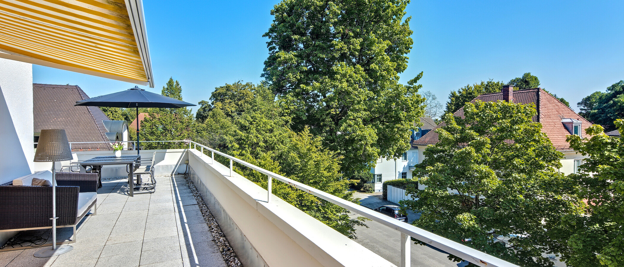 Takvåning München Nymphenburg 02 Utsikt 14553