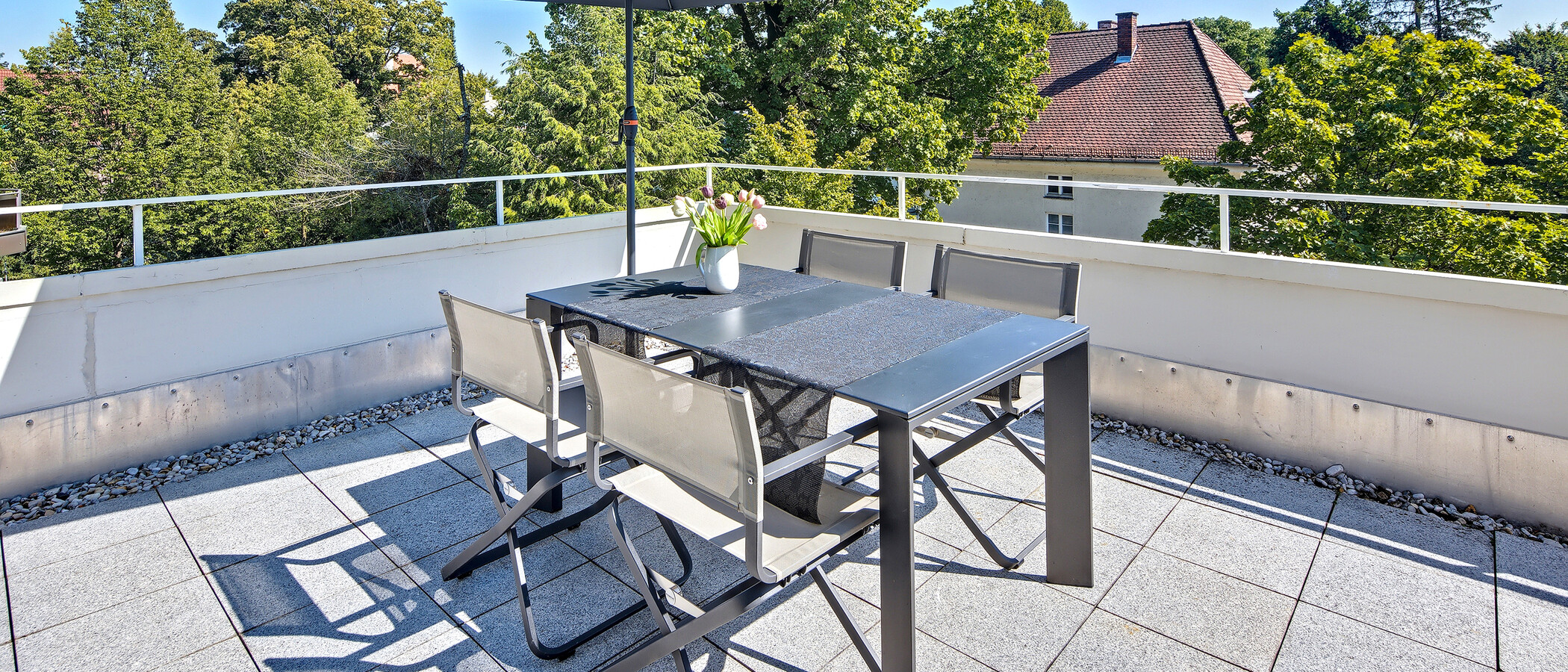 Takvåning München Nymphenburg 04 Takterrass 14553