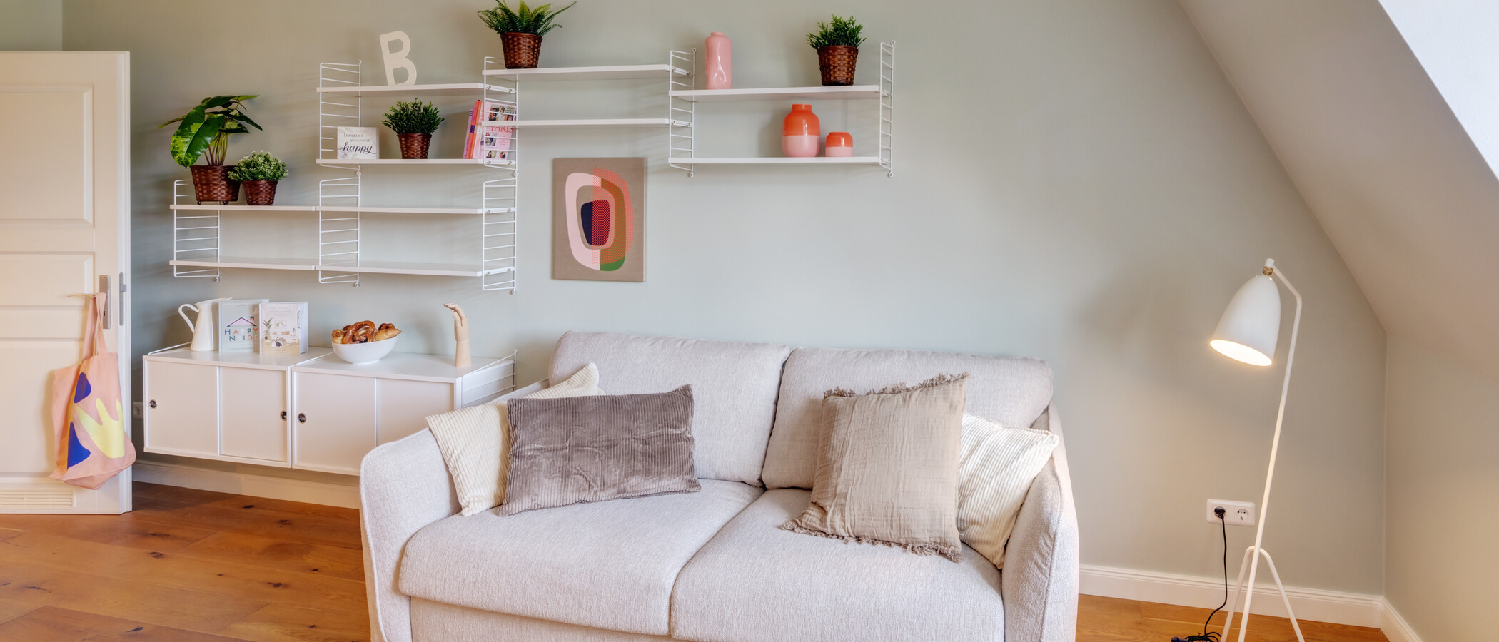 Zolder flat München Neuhausen 04 Leefruimte 14555