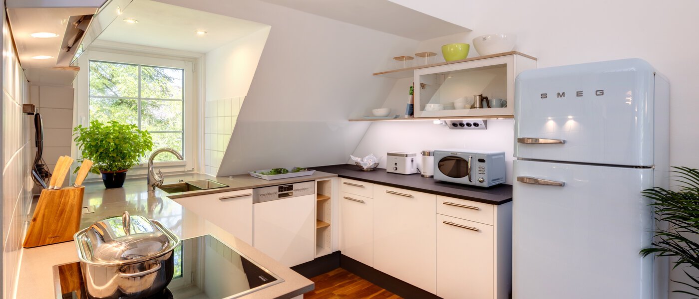 Mezonetno stanovanje z galerijo München Ramersdorf 02 Kuhinja 14556