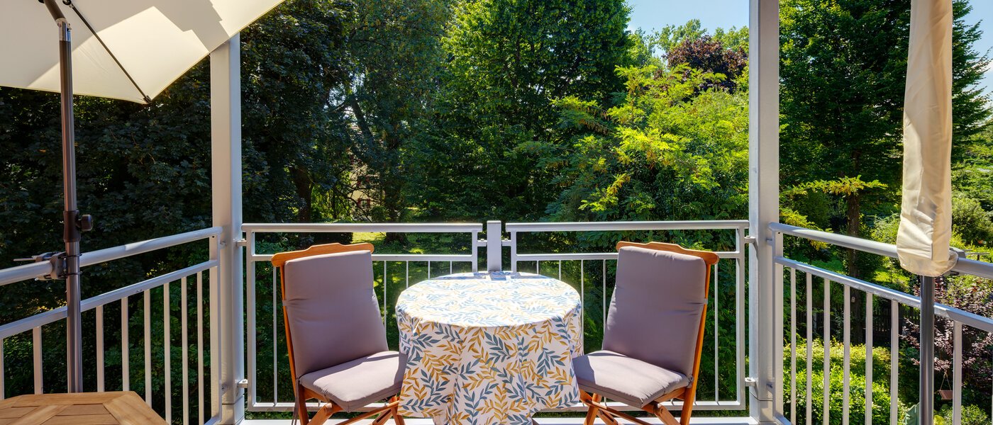 Mezonetno stanovanje z galerijo München Ramersdorf 02 Balkon 14556