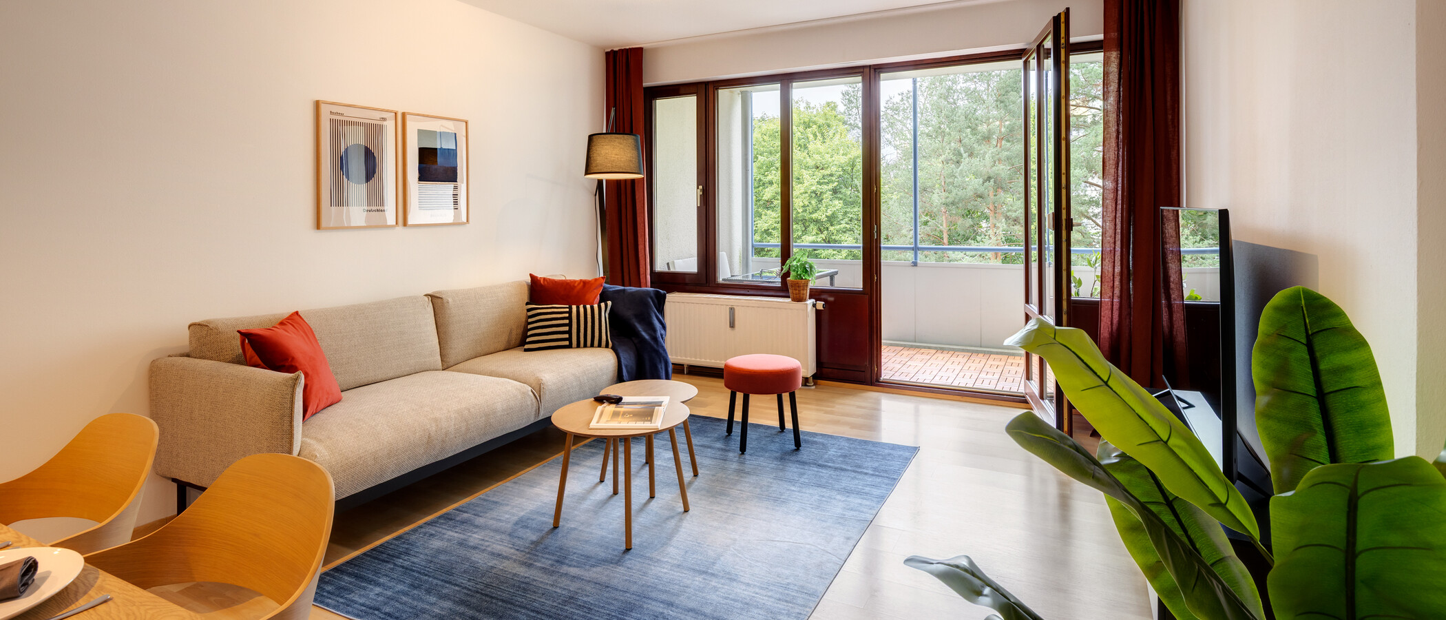 Flad München Neuperlach 01 Opholdsområde 14565