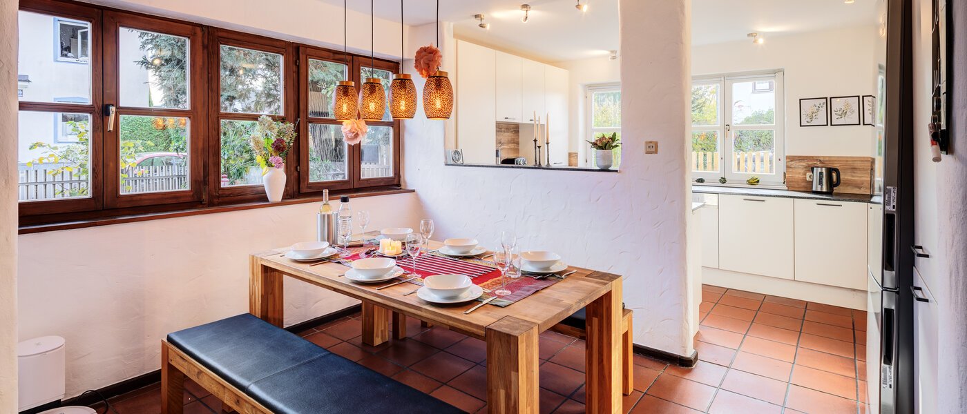 ikerház München Obersendling 06 Konyha 14567