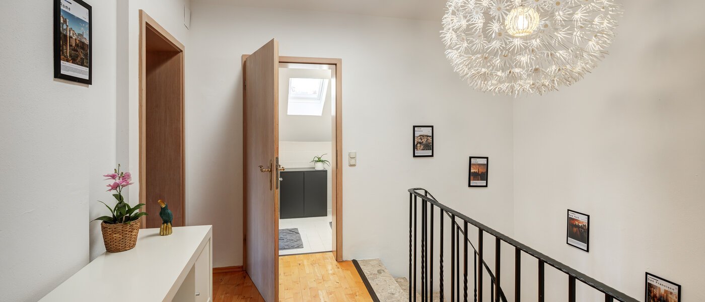 ikerház München Obersendling 09 Folyosó/folyosó 14567