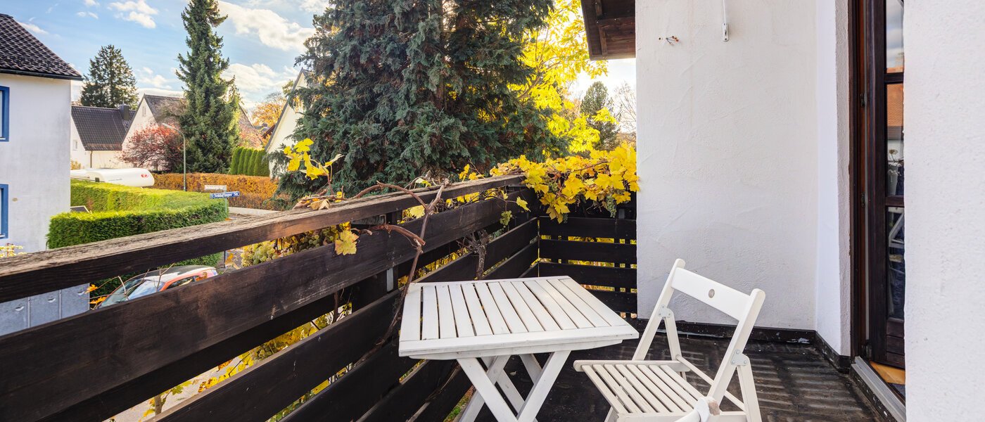 ikerház München Obersendling 02 Erkély 14567