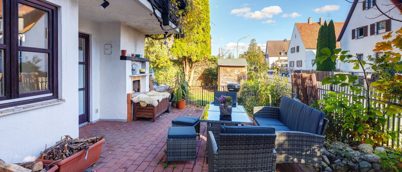 ikerház München Obersendling 03 Terasz 14567