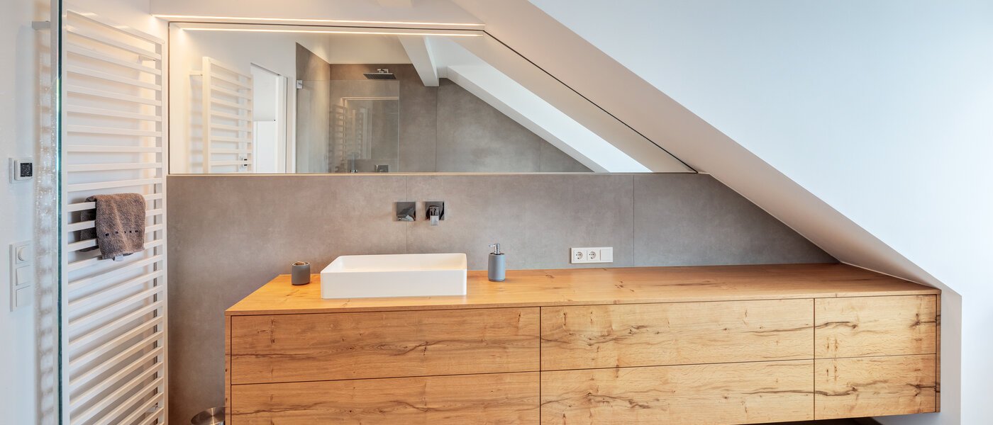 Mansardă plată München Maxvorstadt 02 Baie 14568