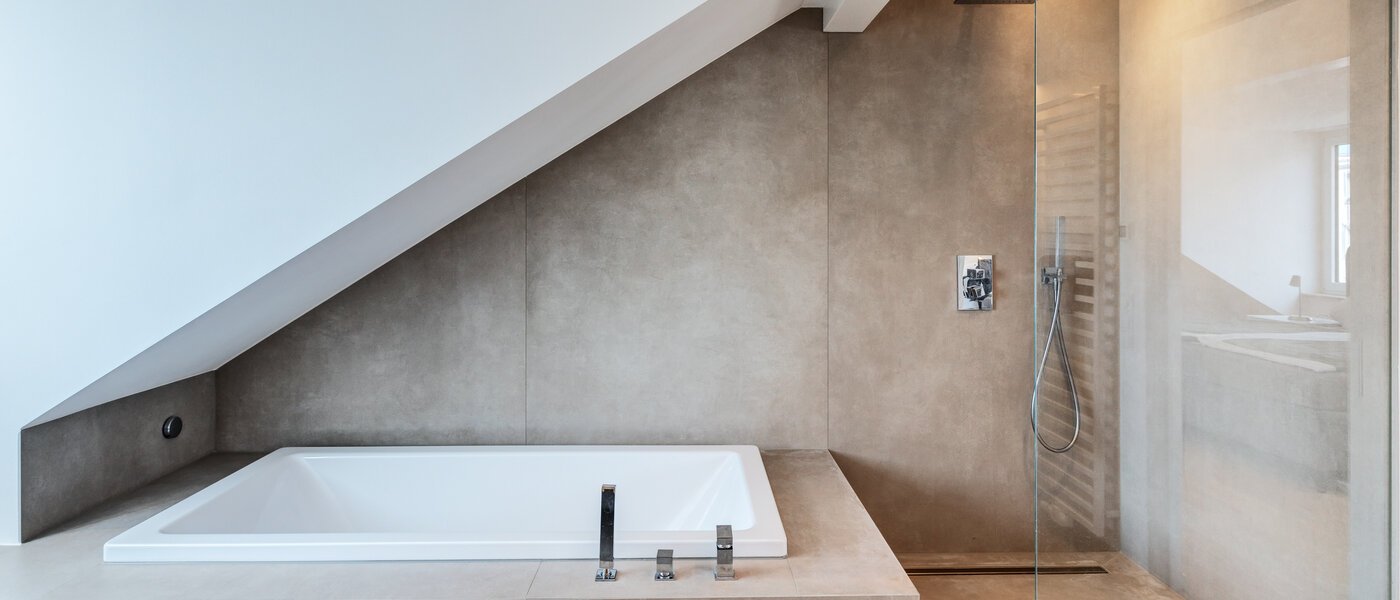 Mansardă plată München Maxvorstadt 04 Baie 14568