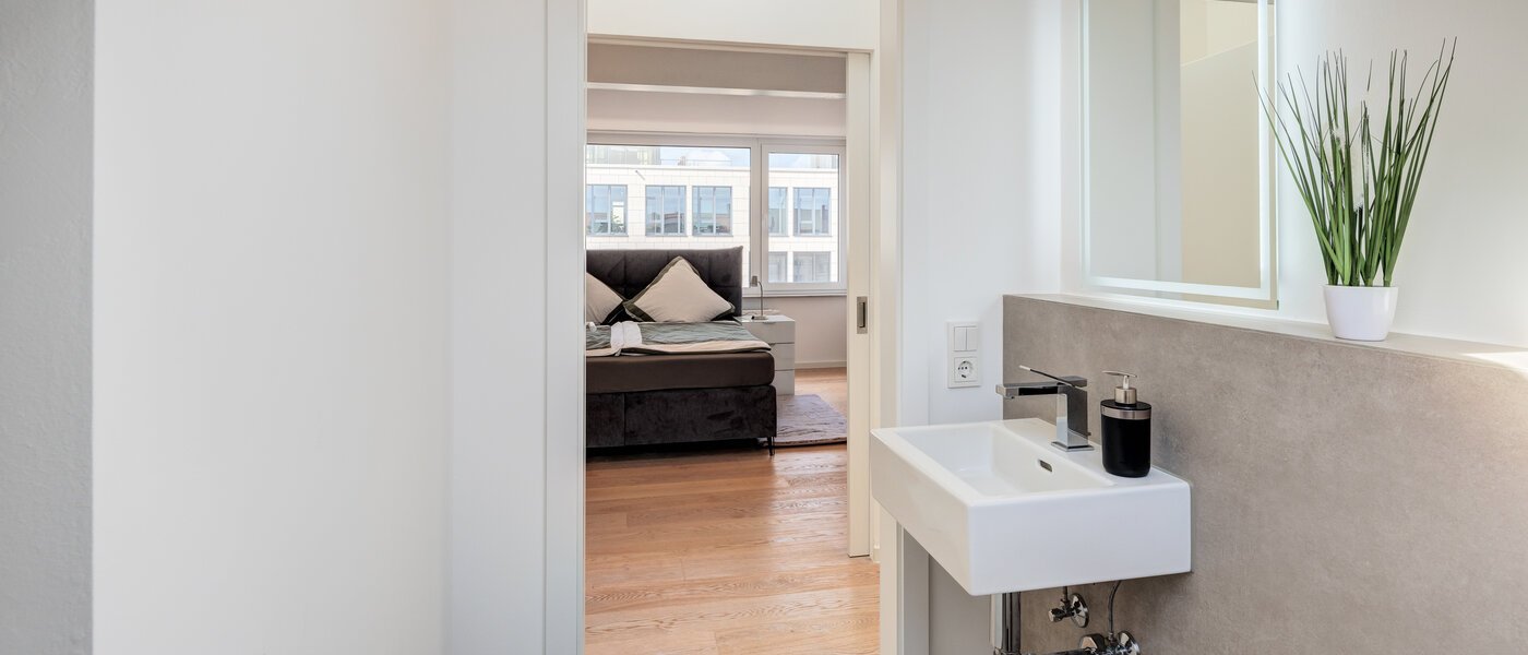 Mansardă plată München Maxvorstadt 02 WC pentru oaspeți 14568