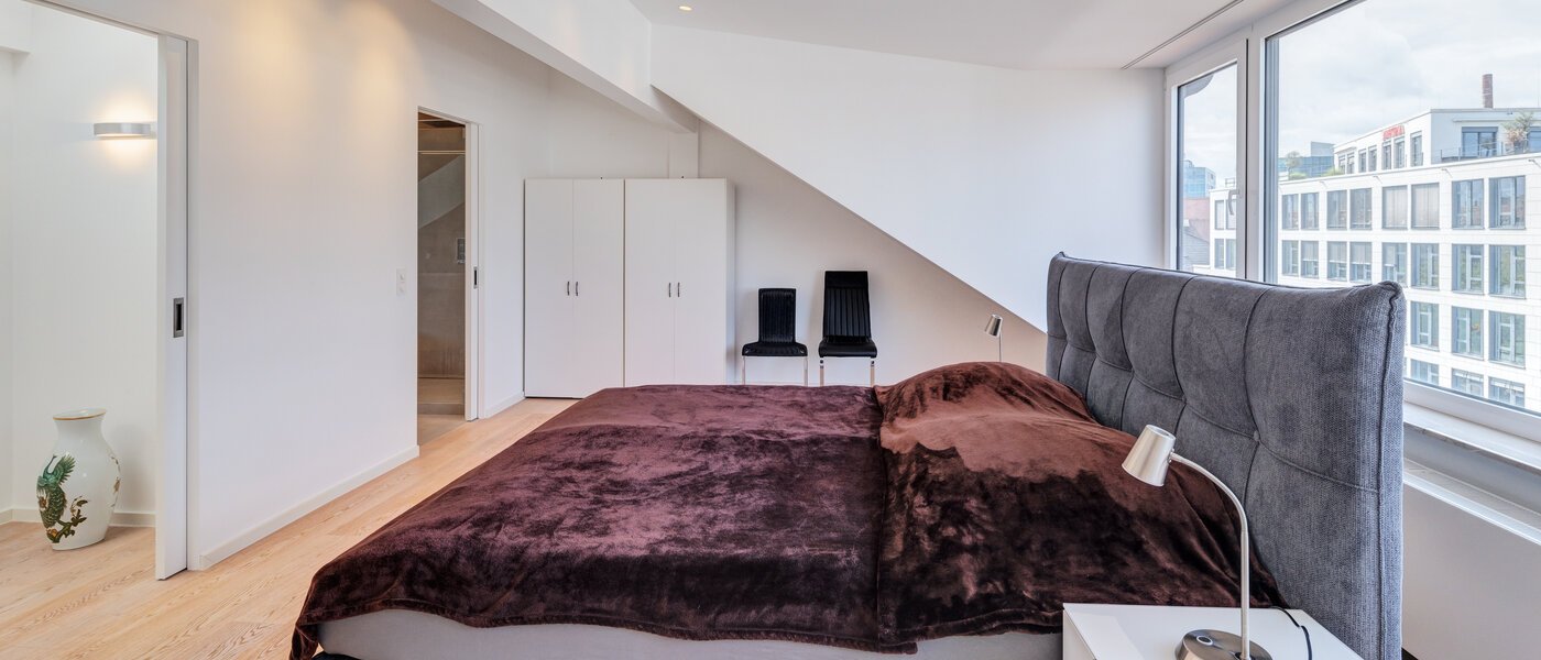 Mansardă plată München Maxvorstadt 04 Dormitor 14568