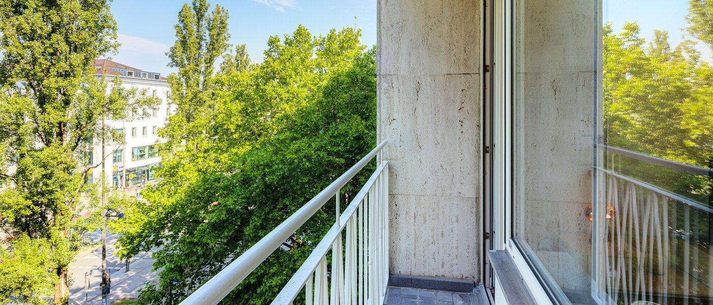 Ploché München Schwabing (rechts der Leopoldstraße) 03 1. balkón 14569