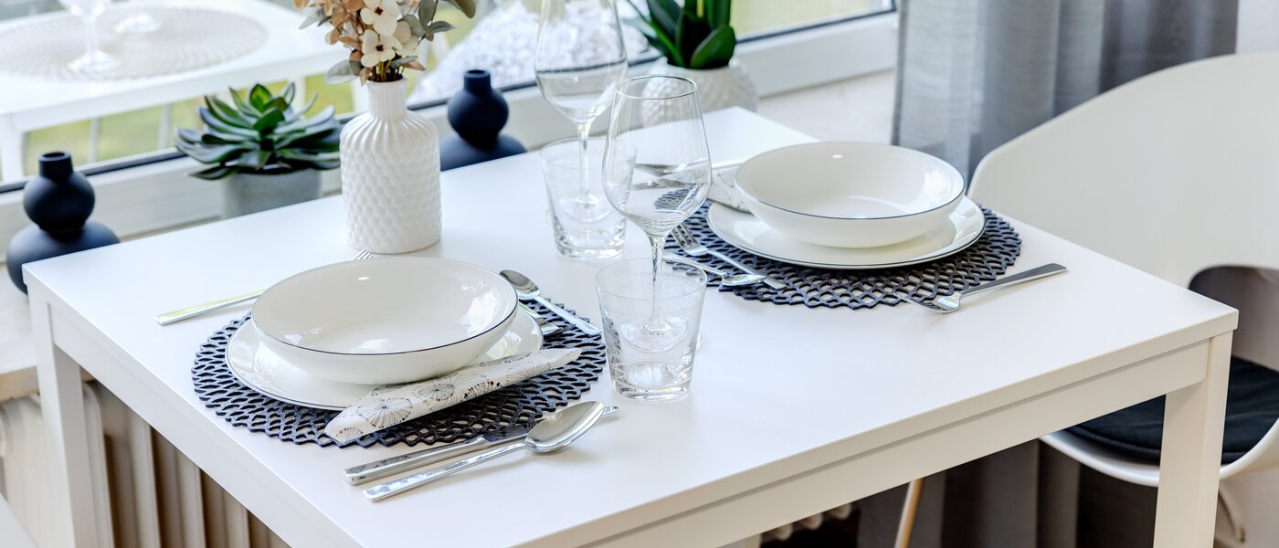 플랫 München Sendling-Westpark 02 거실 공간 14571